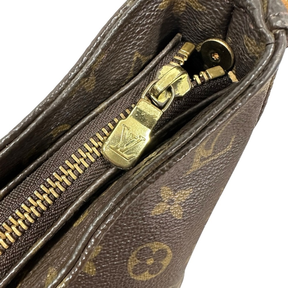 Louis Vuitton Monogram & Vachetta Leather GM Looping Shoulder Bag - Picture 9 of 16